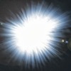 light shining in space