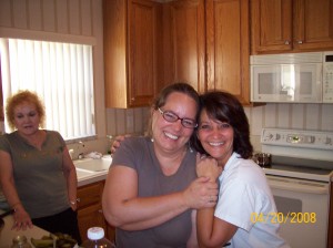 Ladies cooking for the Seder