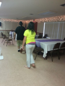 Charlie & Angelina at work