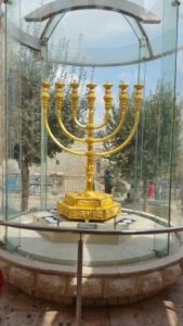 Golden Menorah