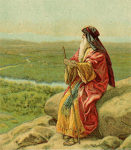 Moses looking on the Promised Land