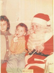 first Santa photo 1961