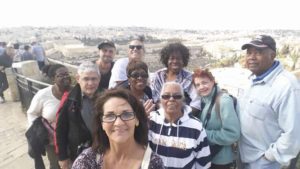 on top of Mount of Olives