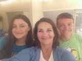 Ro and grandkids still smiling