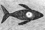 Jonah in the belly of the whale